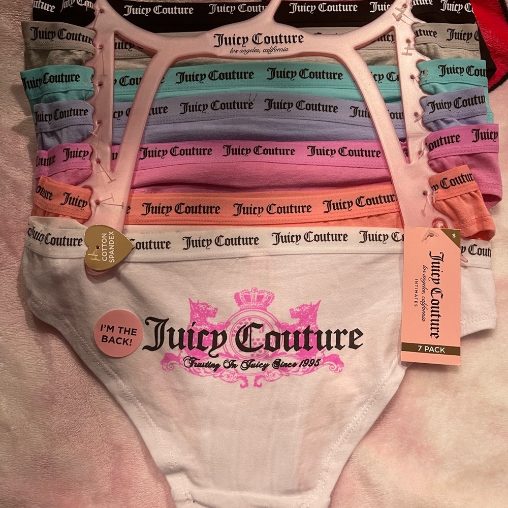 7 pack juicy couture underwear